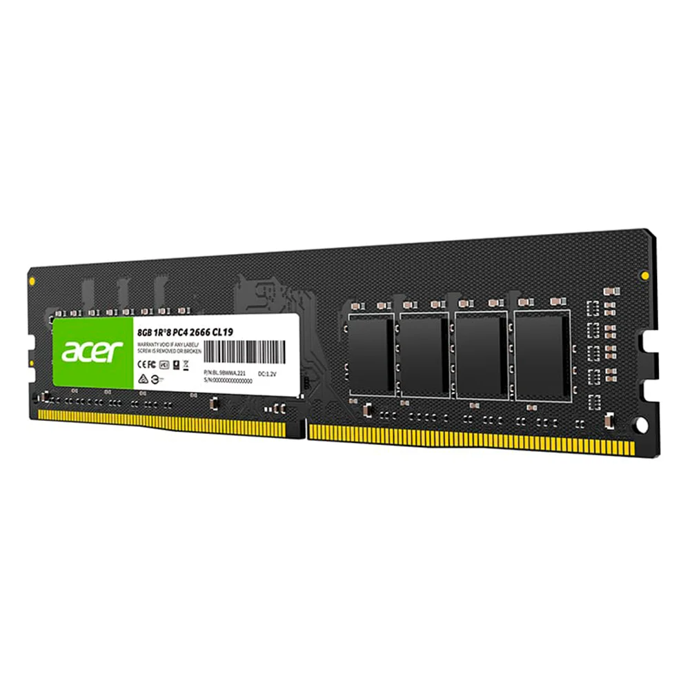 Memoria RAM Acer UD100 | DDR4 | 3200MHz | 8GB | CL22 | Non-ECC - BL-9BWWA-222