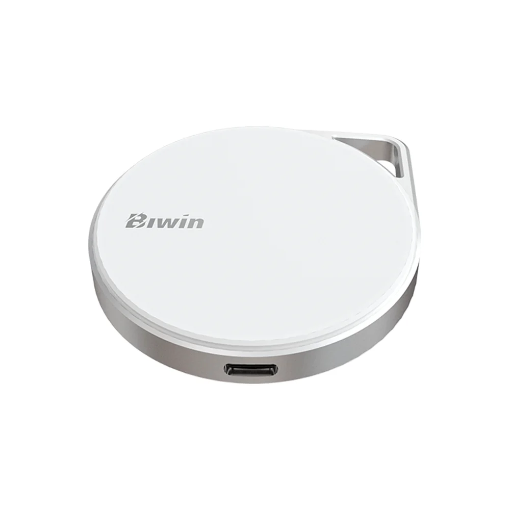 SSD Externo BIWIN Amber PM2000 | 1TB | USB 3.2 Gen2x2 | 2000 MB/s | Blanco - BPM200001TB-RGB