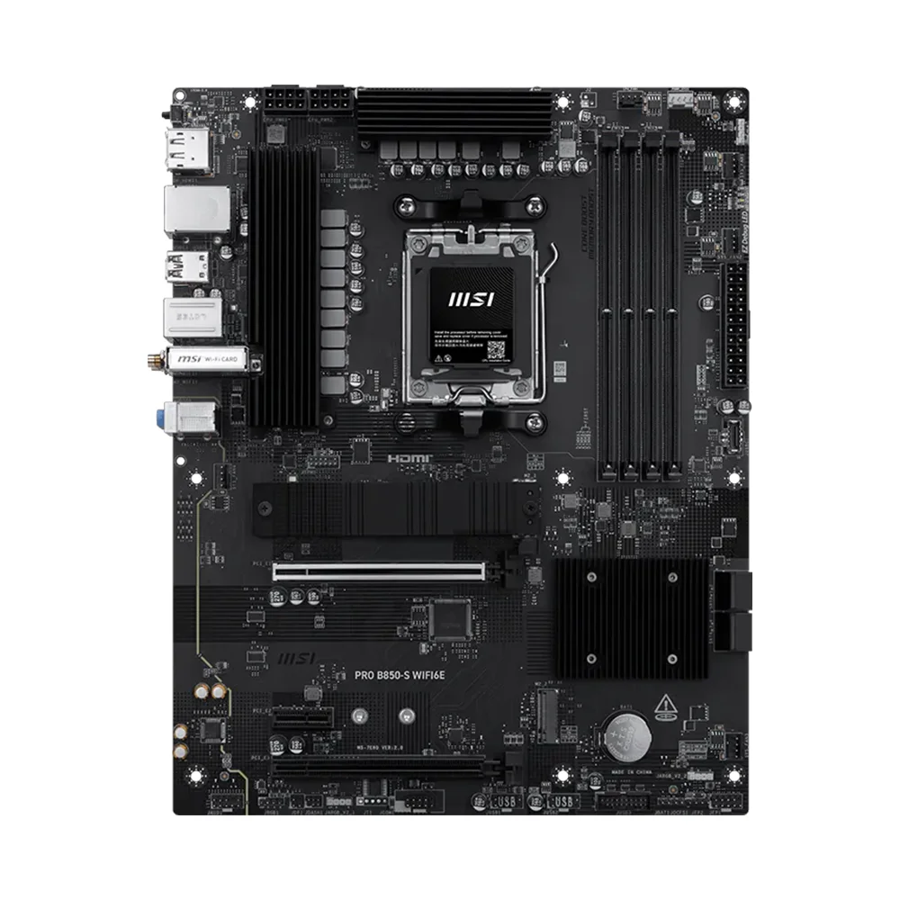 Placa Madre MSI PRO B850-S WIFI6E AMD AM5 ATX DDR5 - PROB850SWIFI6E