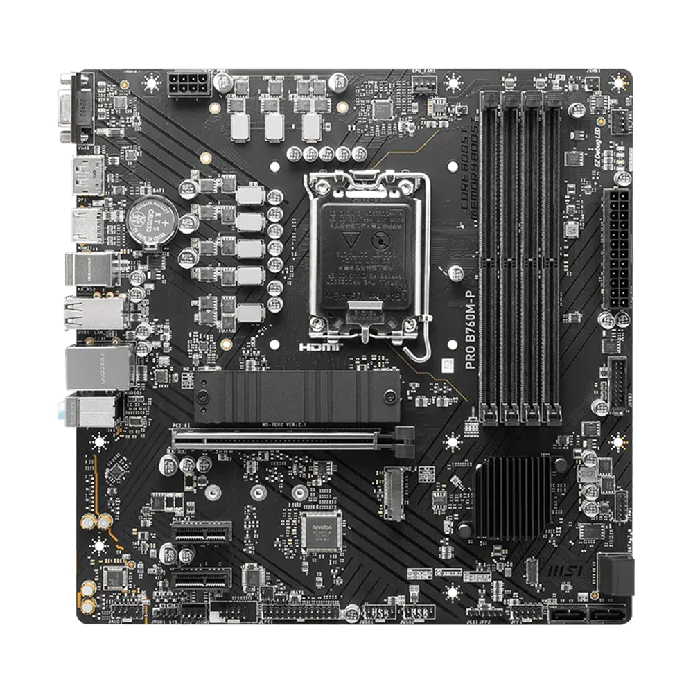 Placa Madre MSI PRO B760M-P DDR5 LGA1700 mATX - PROB760P