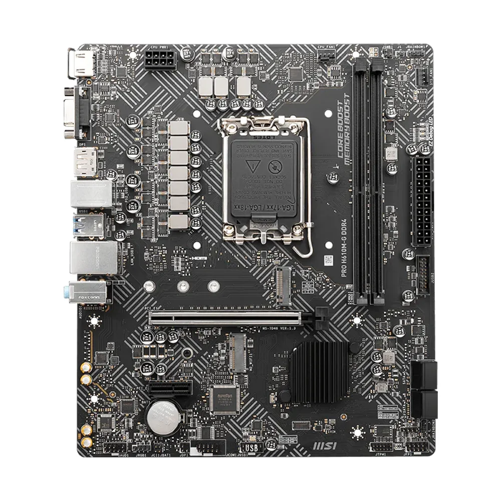 Placa Madre MSI PRO H610M-G DDR5 LGA1700 mATX - PROH610MG