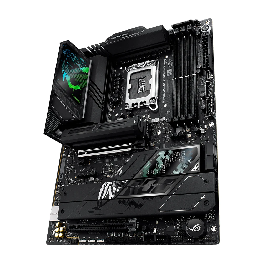 Placa Madre ASUS ROG STRIX Z890-F GAMING WIFI DDR5 Intel LGA1851 ATX - ROG STRIX Z890-F GAMING WIFI