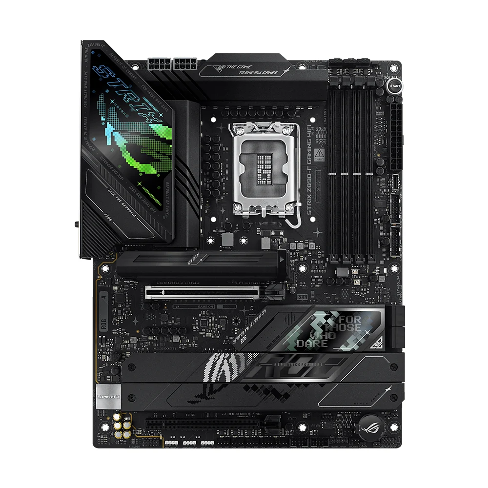 Placa Madre ASUS ROG STRIX Z890-F GAMING WIFI DDR5 Intel LGA1851 ATX - ROG STRIX Z890-F GAMING WIFI