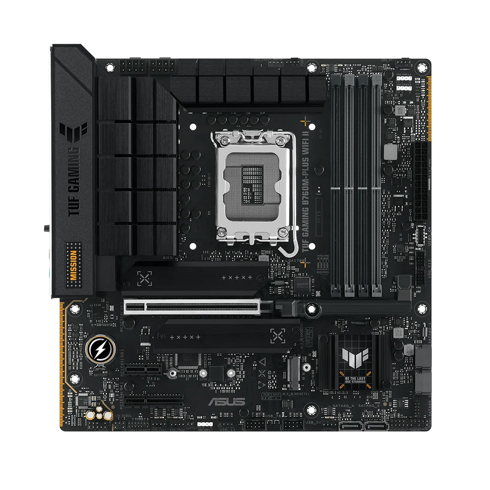 Placa Madre ASUS TUF GAMING B760M-PLUS WIFI II DDR5 Intel LGA1700 mATX - TUF GAMING B760M-PLUS WIFI II