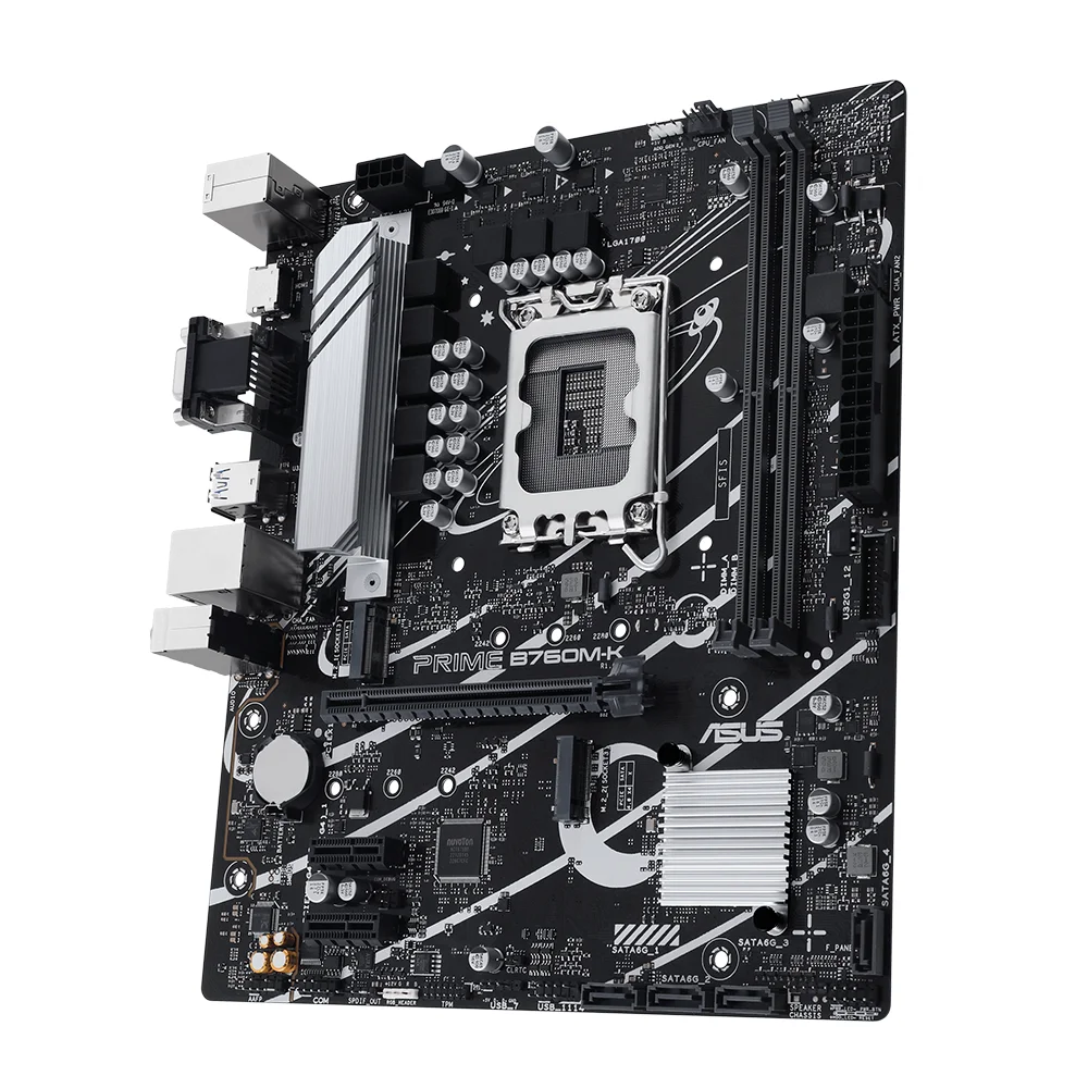 Placa Madre ASUS PRIME B760M-K DDR5 Intel LGA1700 mATX - PRIME B760M-K