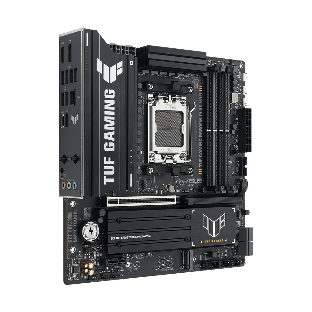 Placa Madre ASUS TUF GAMING B650EM-PLUS WIFI DDR5 AMD AM5 mATX - TUF GAMING B650EM-PLUS WIFI