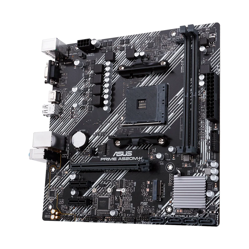 Placa Madre ASUS PRIME A520M-K DDR4 AMD AM4 mATX - PRIME A520M-K