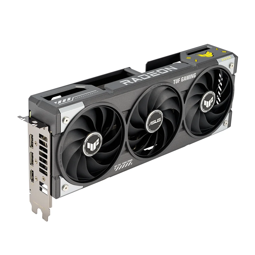 Tarjeta de Video ASUS TUF Gaming Radeon RX 9060 XT OC Edition 16GB GDDR6 - TUF-RX9060XT-O16G-GAMING