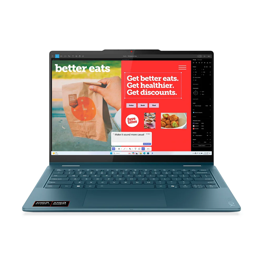 Laptop Lenovo Yoga 7 2-in-1 14AKP10 (83JR007FLM) | Ryzen AI 7 350 | 32GB LPDDR5X | 1TB SSD | Radeon 860M | 14″ WUXGA OLED Touch | Windows 11