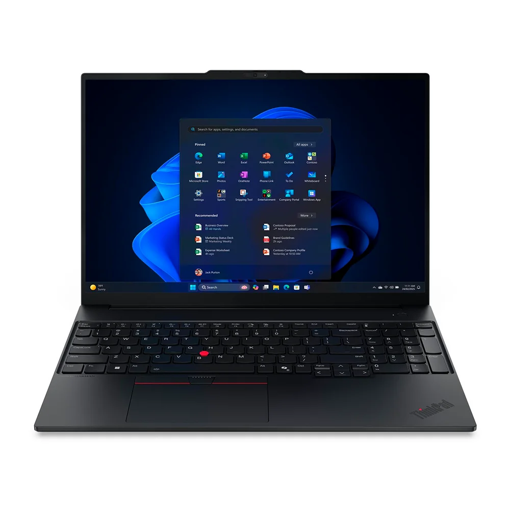 Laptop Lenovo ThinkPad E16 Gen 3 Intel Core Ultra 7 255H 16GB RAM 1TB SSD NVMe Intel Arc 140T 16" Windows 11 Pro