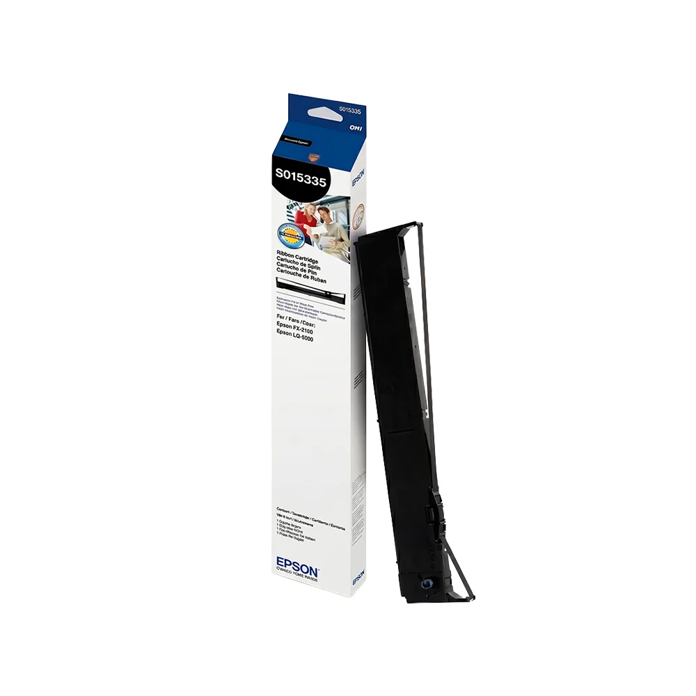 Epson S015335 cinta ribbon negra para impresoras FX-2190 y LQ-2090 - S015335