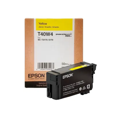 Epson T40W420 Cartucho de Tinta Amarilla 50ml - SureColor T3170/T5170 - UltraChrome XD2