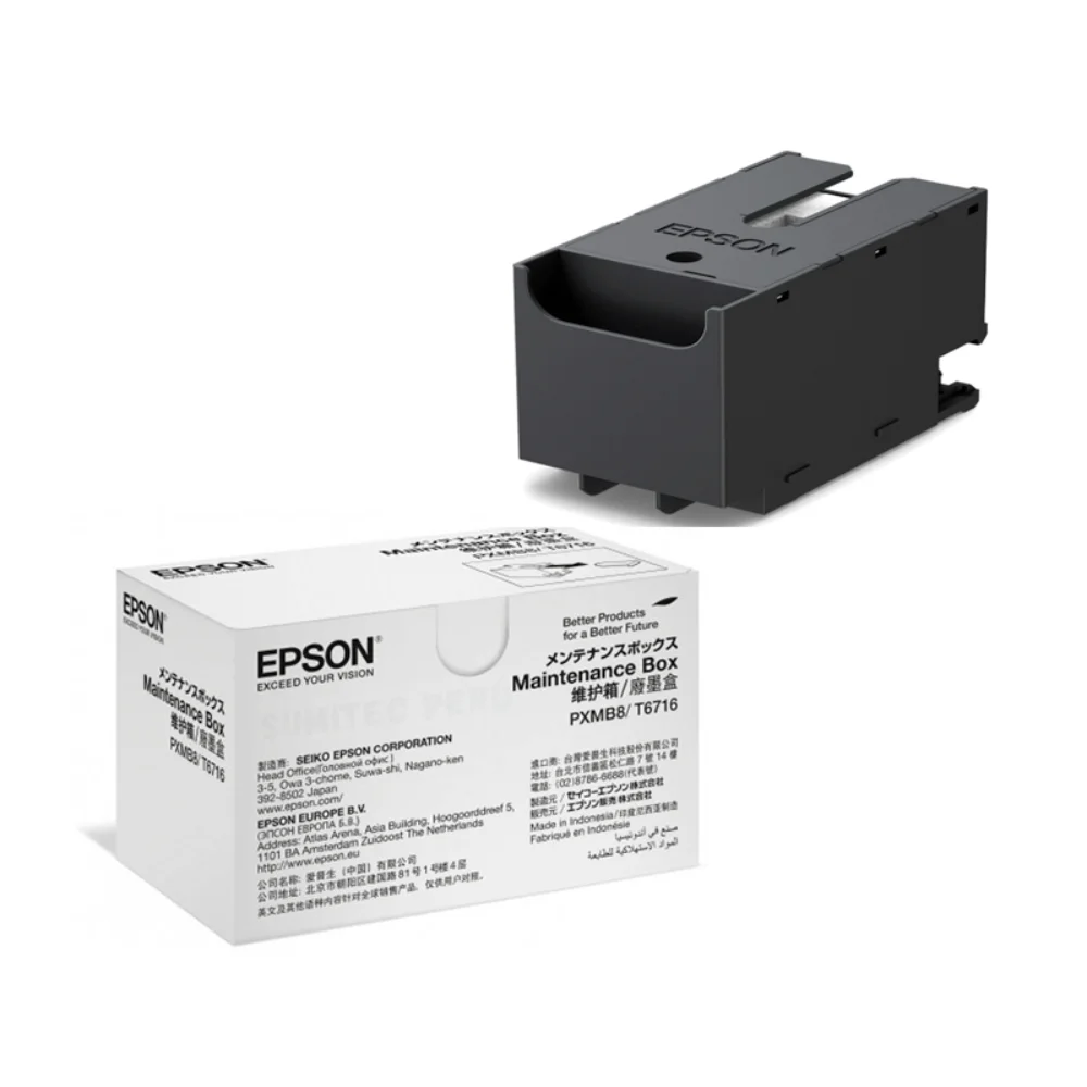 Epson T6716 caja de mantenimiento de tinta para WorkForce Pro - T671600
