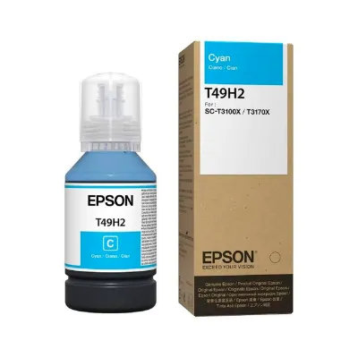 Botella de tinta Epson T49H2 Cian 140 ml - SureColor SC-T3100X/T3170X (T49H200)