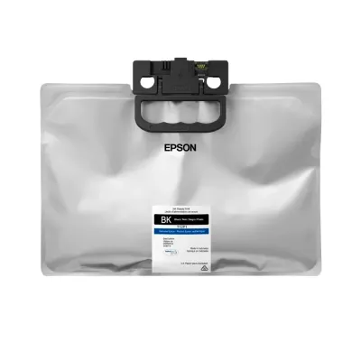 Bolsa de tinta Epson T12P100 Negra DURABrite Ultra Extra Alta Capacidad 716 ml - WorkForce Pro EP-C800/EM-C800 - 50,000 pág.