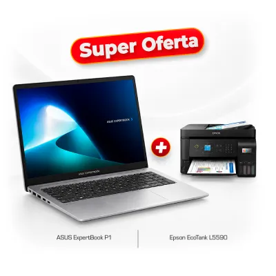Laptop ASUS ExpertBook P1 + Epson EcoTank L5590