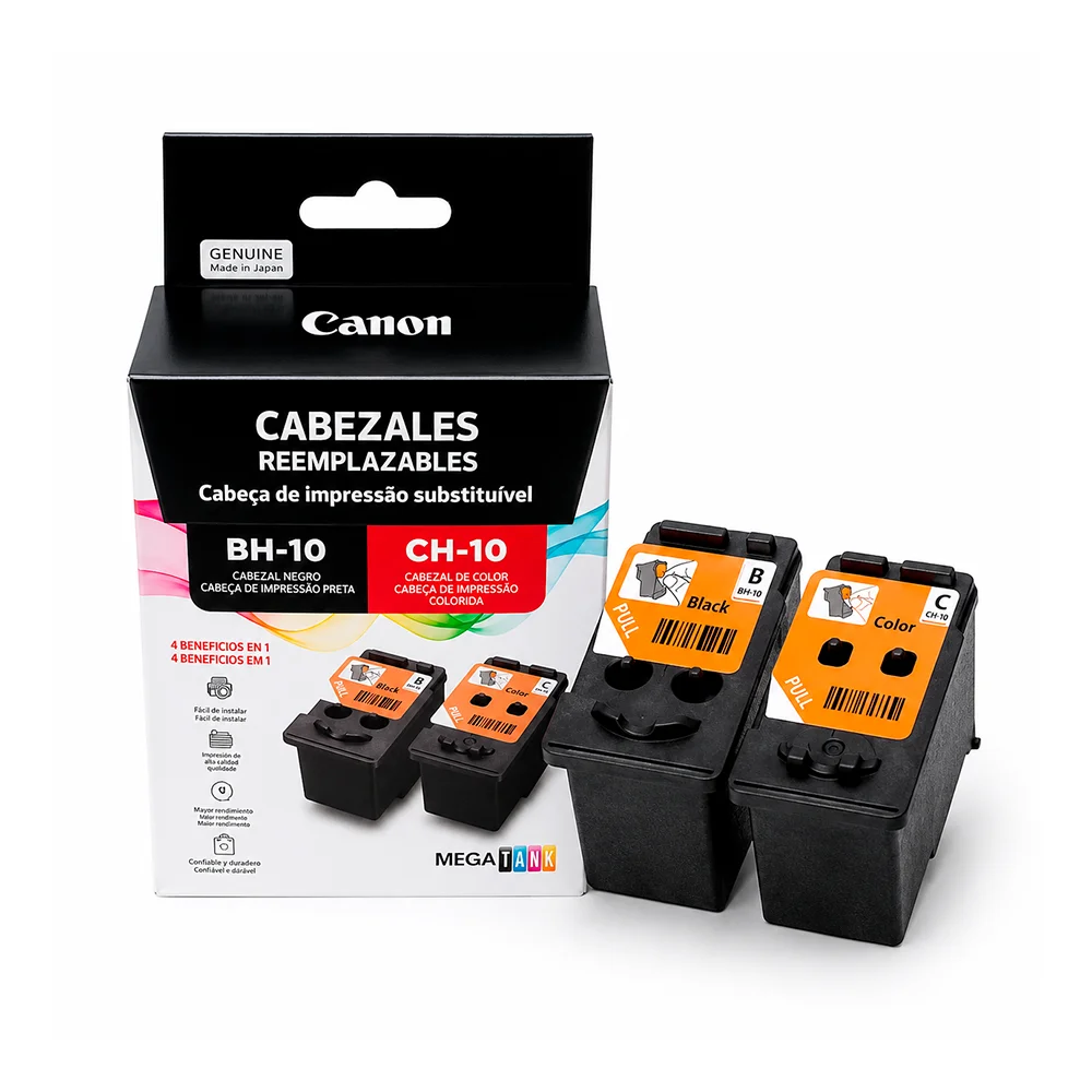 Kit de Cabezales Canon BH-10 - Negro y CH-10 Color