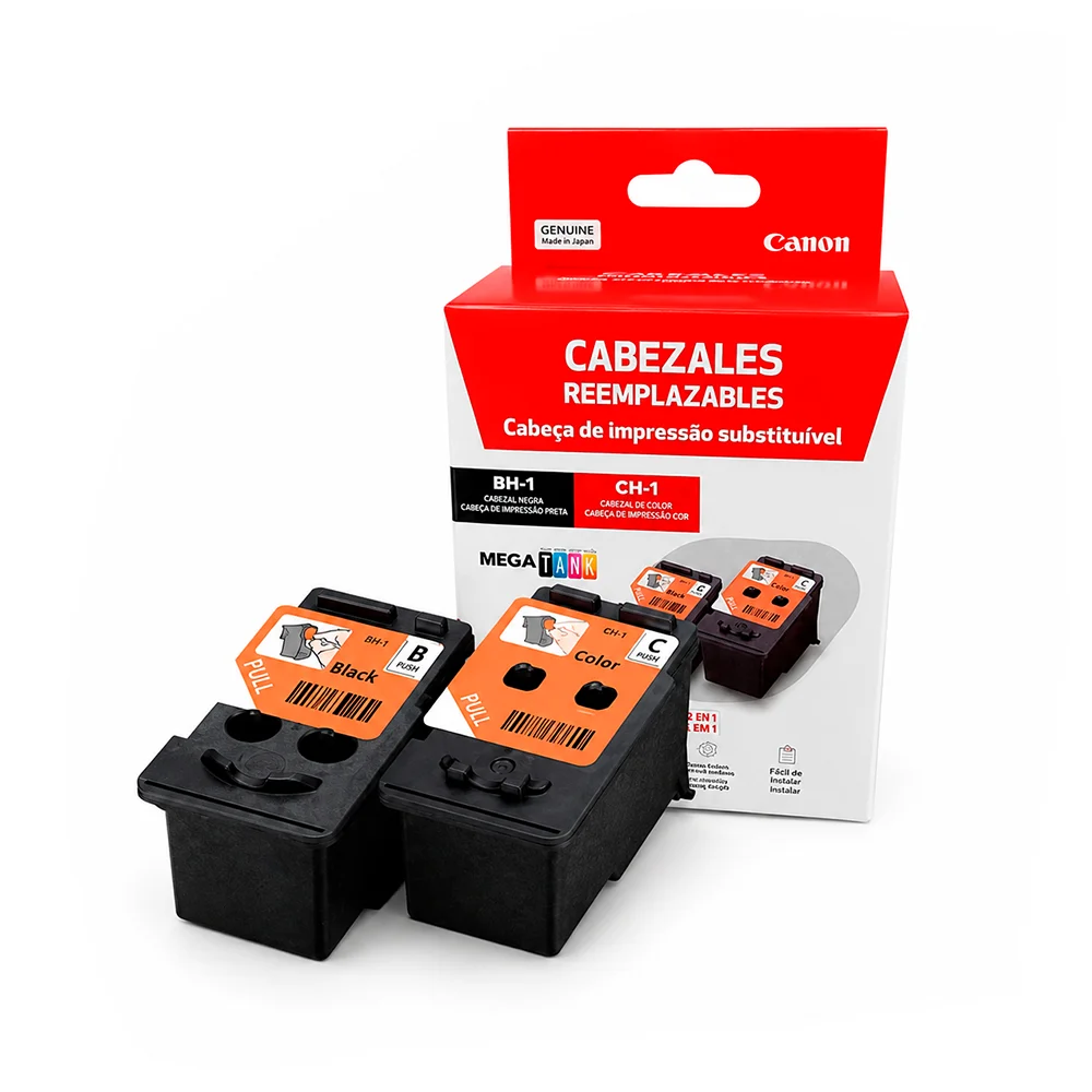 Kit de Cabezales Canon BH-1 - Negro y CH-1 Color