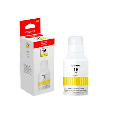 Botella de Tinta Canon GI-16 Y - Amarillo
