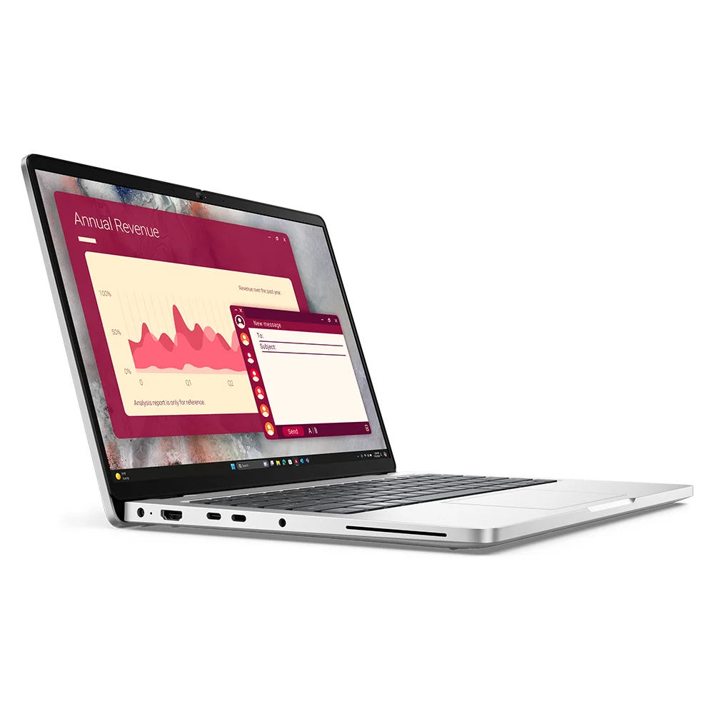 Laptop Dell Pro 14 PC14250 Intel Core Ultra 5 235U 16GB DDR5 512GB SSD 14" FHD+ Win 11 Pro - Y5C5C