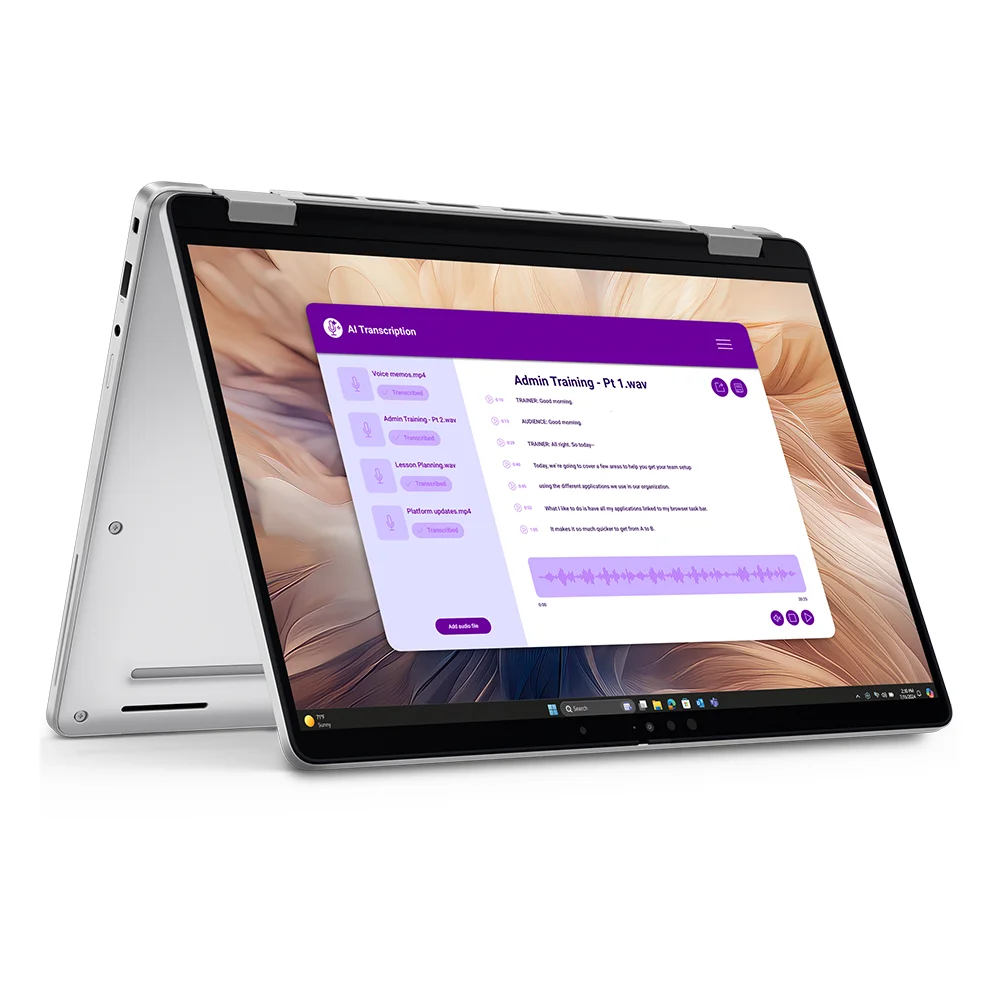 Laptop 2 en 1 Dell Pro 14 Plus PB14250 Intel Core Ultra 7 268V vPro 32GB 1TB SSD 14" FHD+ Táctil Win 11 Pro