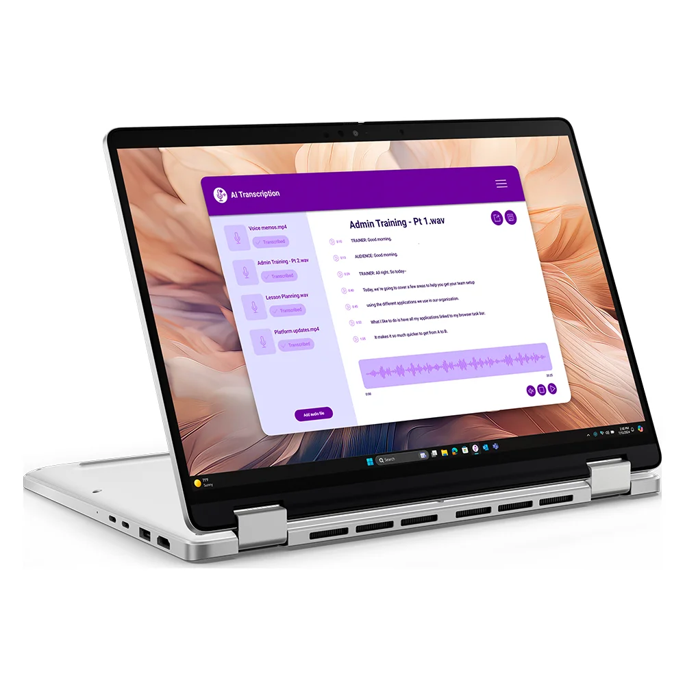 Laptop 2 en 1 Dell Pro 14 Plus PB14250 Intel Core Ultra 7 268V vPro 32GB 1TB SSD 14" FHD+ Táctil Win 11 Pro