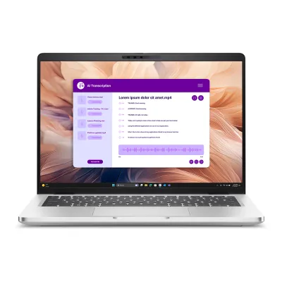 Laptop 2 en 1 Dell Pro 14 Plus PB14250 Intel Core Ultra 7 268V vPro 32GB 1TB SSD 14" FHD+ Táctil Win 11 Pro
