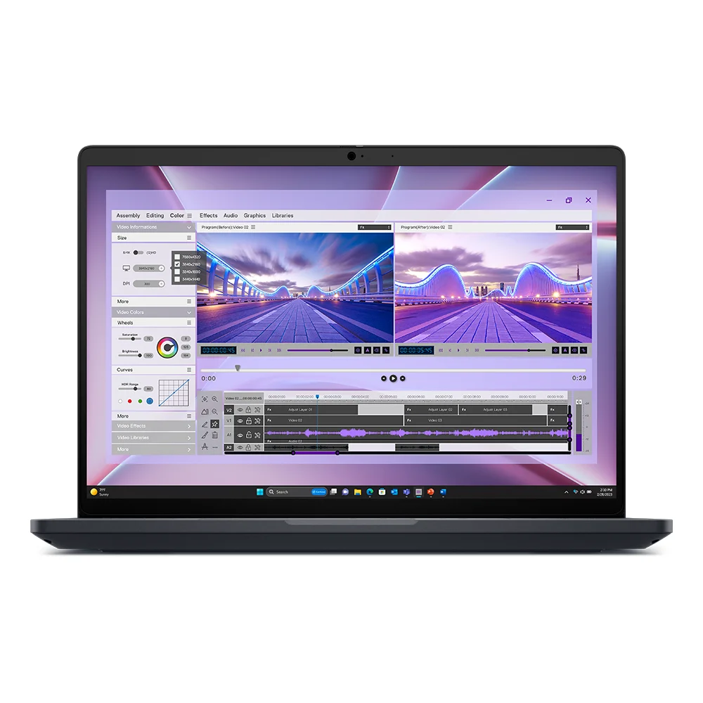 Laptop Workstation Dell Pro Max 16 MC16250 Intel Core Ultra 7 16GB DDR5 1TB SSD NVIDIA RTX PRO 2000 8GB Win 11 Pro