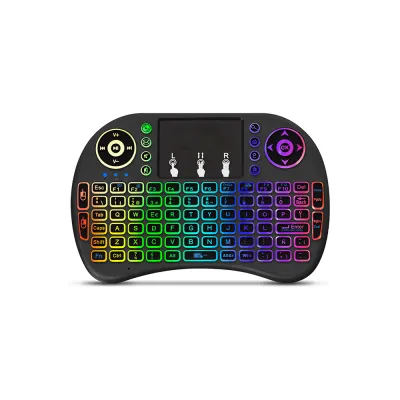 Teclado Multimedia Cybertel Pixel CYB K236-RGB - Mini LED WiFi Touch