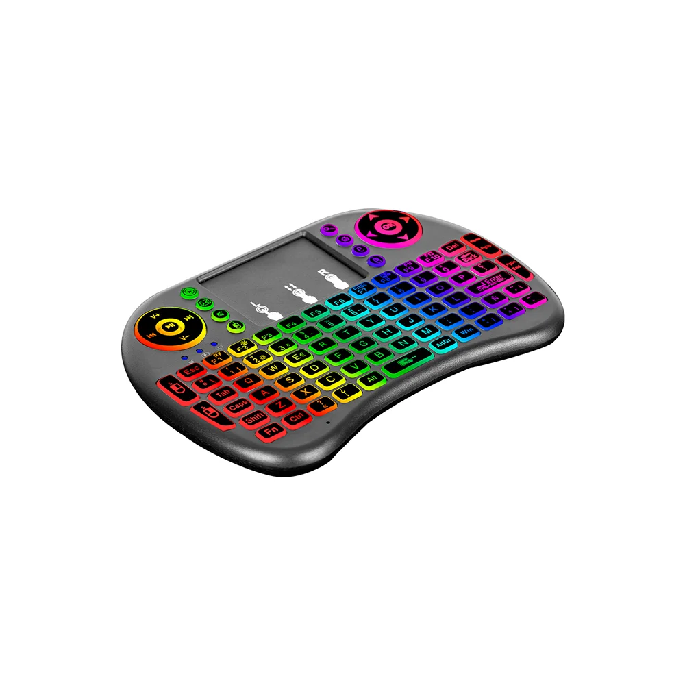 Teclado Multimedia Cybertel Pixel CYB K236-RGB - Mini LED WiFi Touch