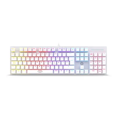 Teclado Gamer Mecánico USB Enkore Patriot+ USB ENK1013W+