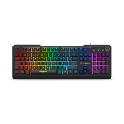 Teclado Gamer USB Micronics Avanty MIC K710R - Black RGB Iluminación LED