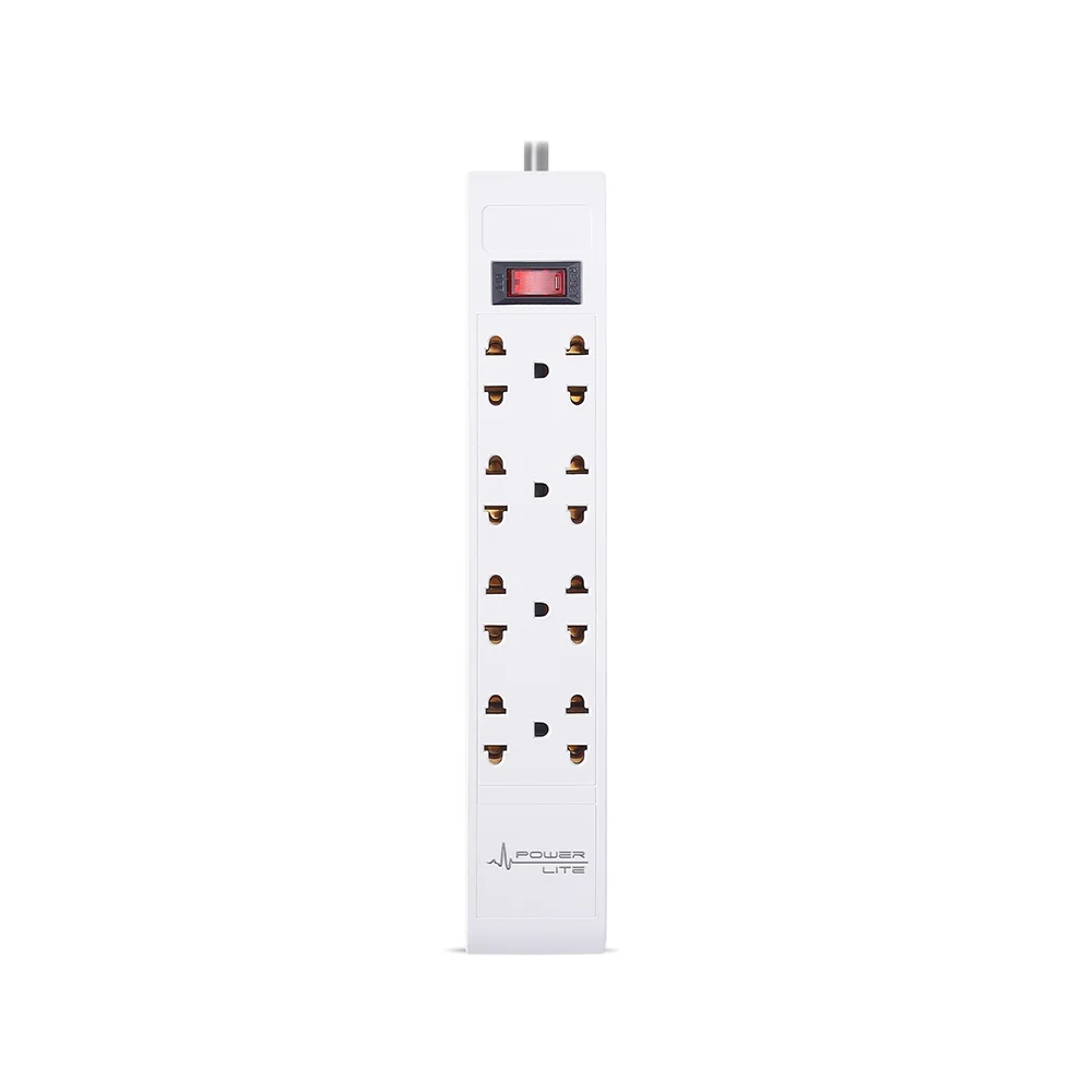 Supresor de Picos Regleta Power Lite PLI5708.3 Future 8/3.00 Supresor de Picos 8 Tomas 18AWG