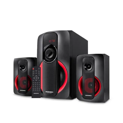 Sistemas 2.1 Micronics McQueen Sistema de Audio FM USB RC MIC S7528