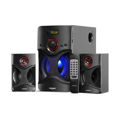 Sistemas 2.1 Micronics Olimpo Sistema de Audio LED FM SD+USB MIC S7072BT