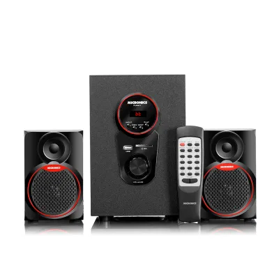 Sistemas 2.1 Micronics Funky Sistema de Audio BLed FM SD+USB MIC S7077BT
