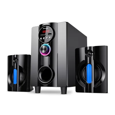 Sistema de Audio 2.1 Subwoofer Maxtron 2S02 Zenith Max FM USB RC