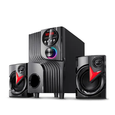 Sistema de Audio 2.1 Subwoofer Maxtron S201 Sirius Max FM USB RC