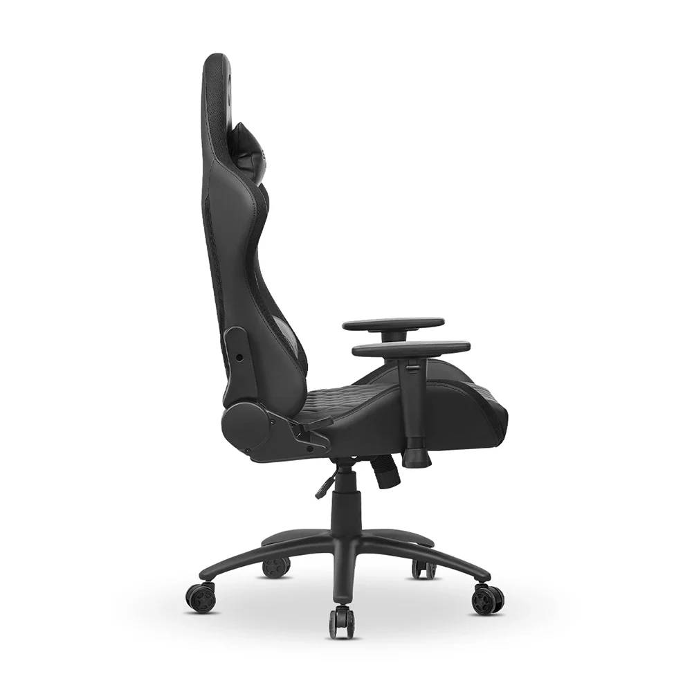 Silla Gamer Ergonómica Enkore Brain Black Silla Gamer 2D (Terciopelo) ENC GC1004V