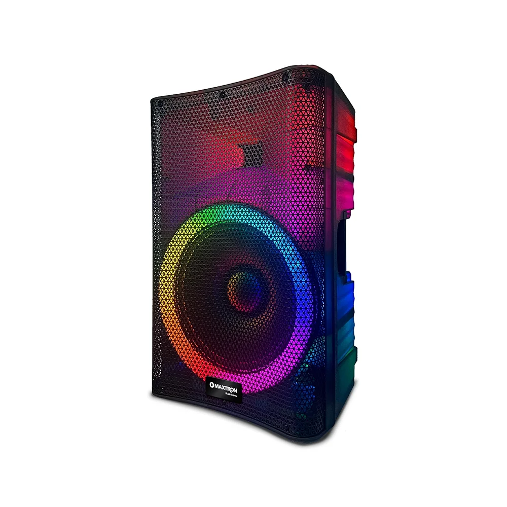 Parlante Portátil Bluetooth Maxtron MX1510/MX1508 Rainbow 15" Professional Speaker