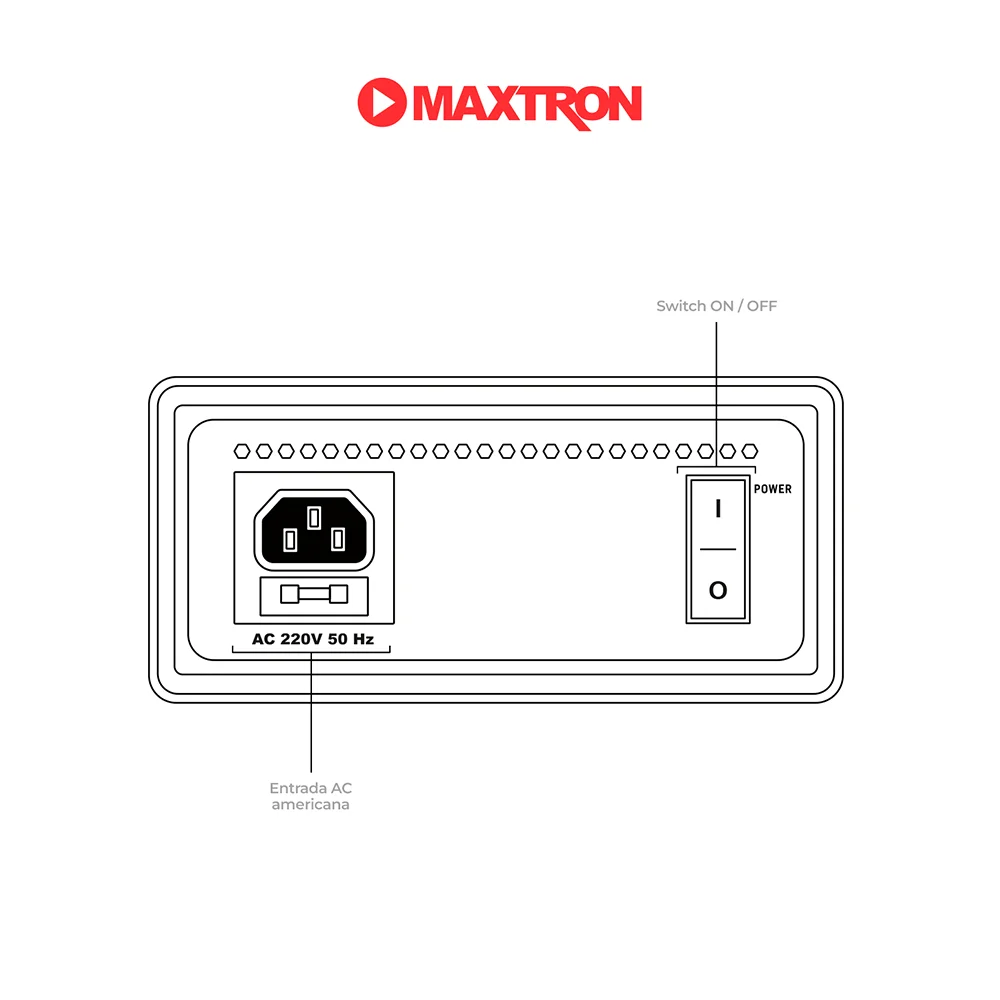 Parlante Portátil Bluetooth Maxtron MAX3000PRO Evolution Pro Sistema de Audio Profesional
