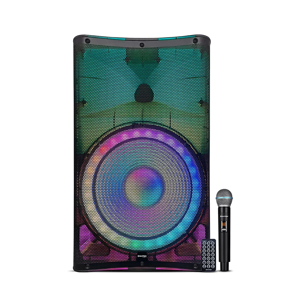 Parlante Portátil Bluetooth Maxtron MX1505 Stinger (Singer) FX Sistema de Audio Pro