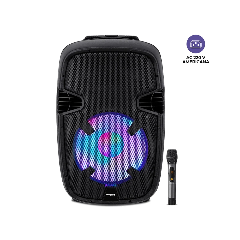 Parlante Portátil Bluetooth Maxtron MX1500 Scadiun 15 Act Professional Speaker