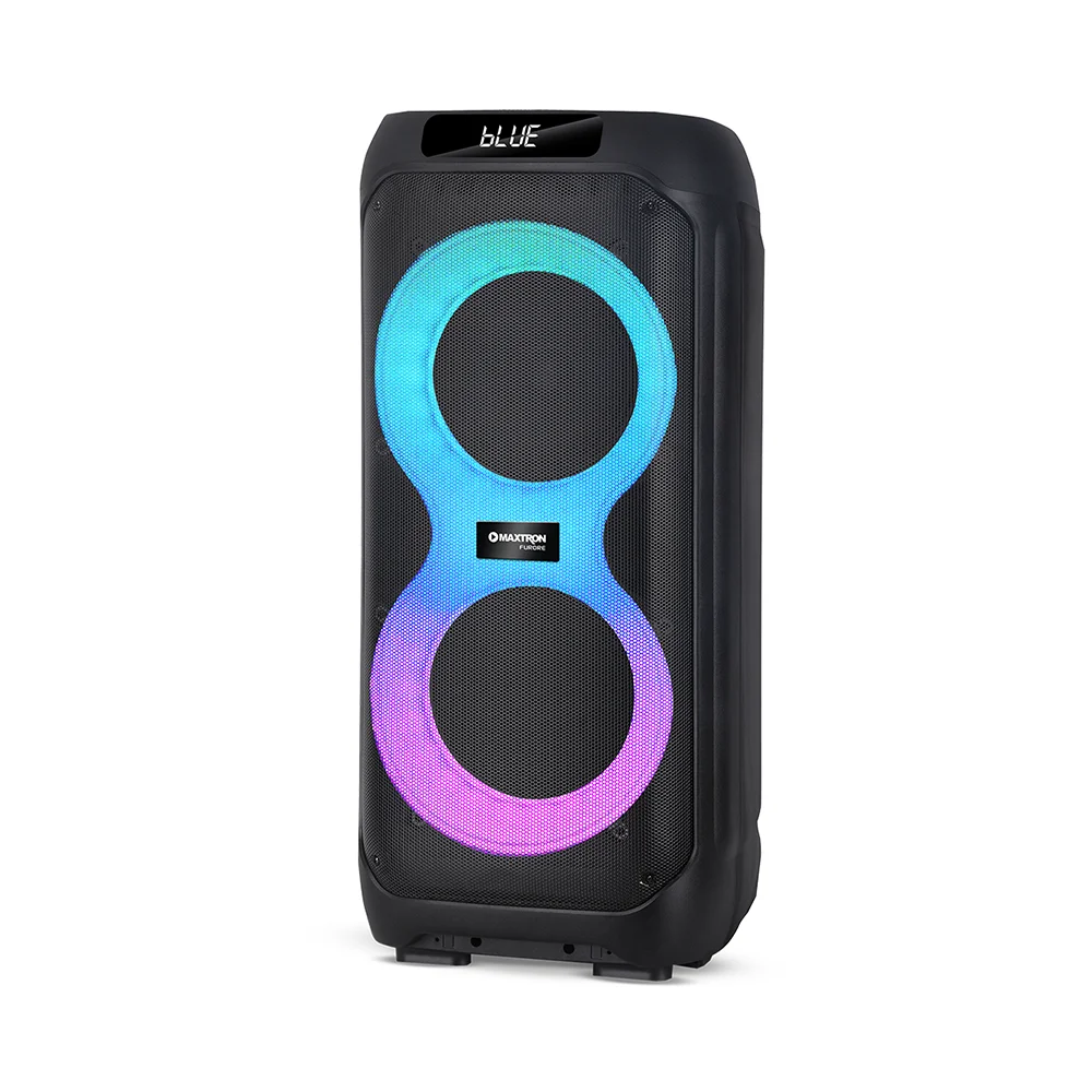 Parlante Portátil Bluetooth Maxtron MX807 Furore 8" Tower Speaker DSP TWS RGB Iluminación LED