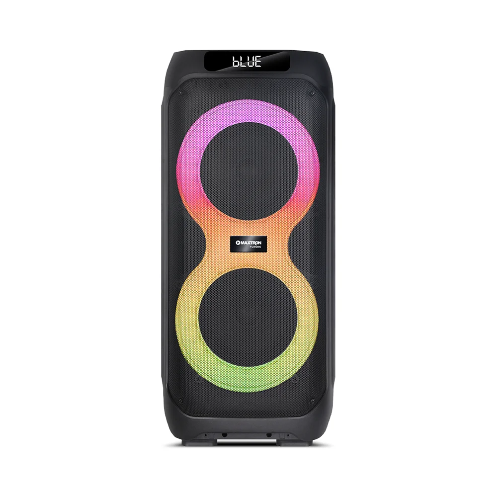 Parlante Portátil Bluetooth Maxtron MX807 Furore 8" Tower Speaker DSP TWS RGB Iluminación LED