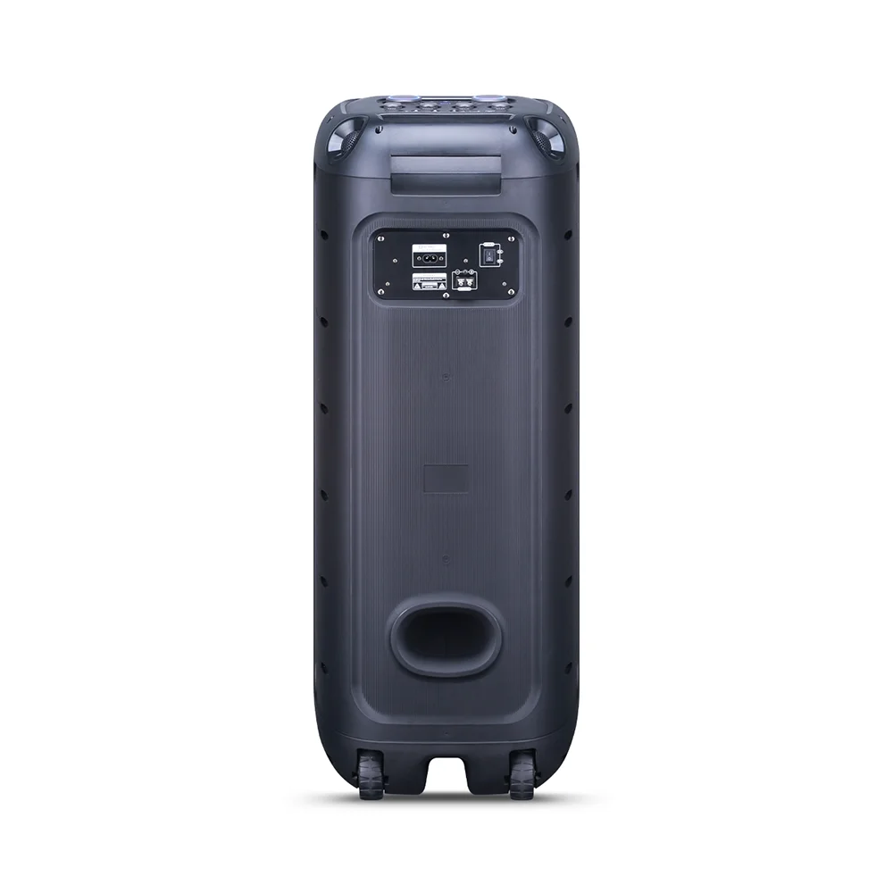 Parlante Portátil Bluetooth Maxtron MX1005DL Bravatto 10" Tower Speaker AC DSP TWS RGB Iluminación LED