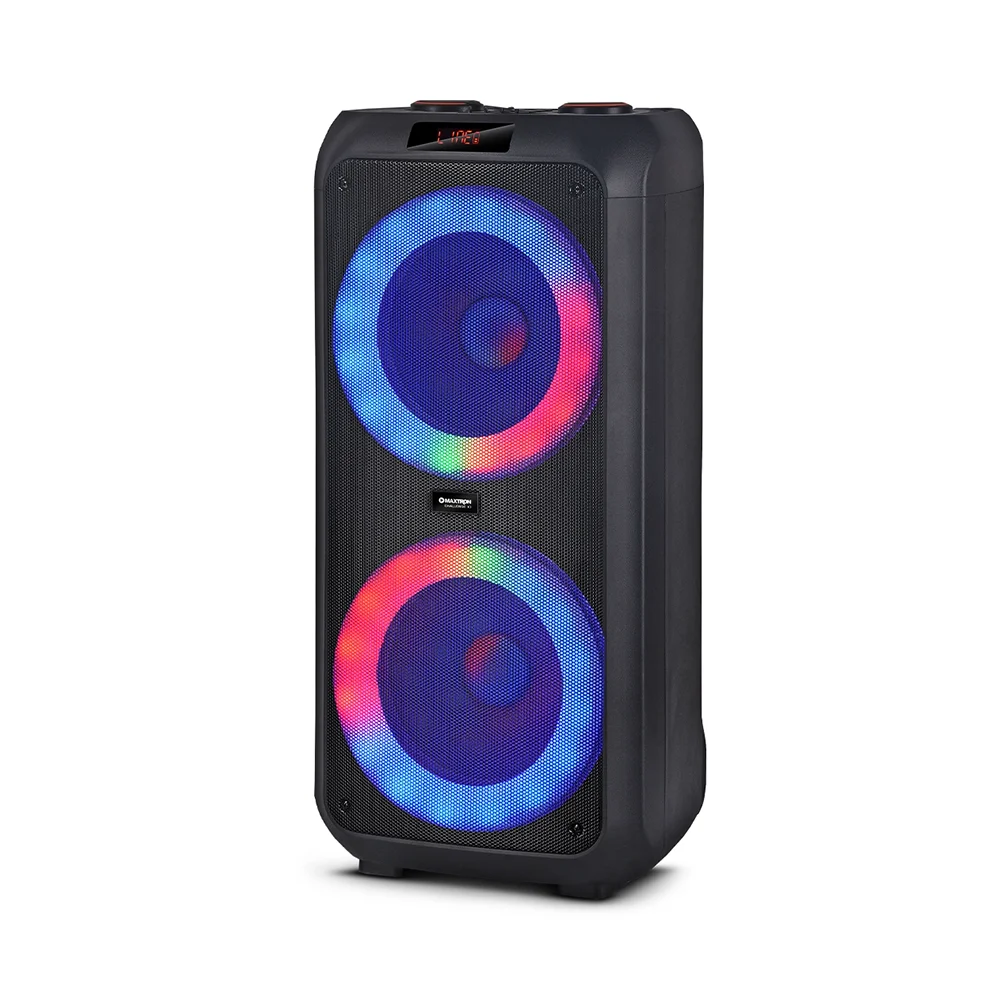 Parlante Portátil Bluetooth Maxtron MX1000 Challenge 10" Tower Speaker AC DSP TWS