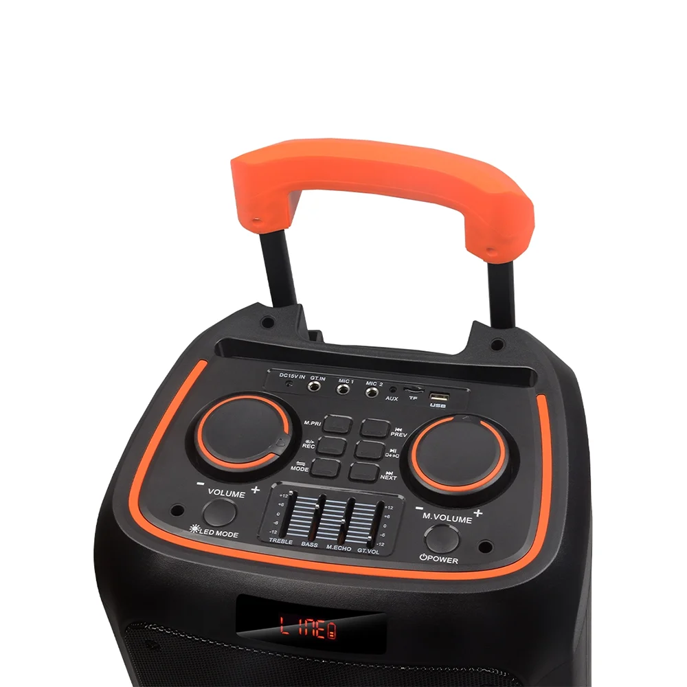 Parlante Portátil Bluetooth Maxtron MX1000 Challenge 10" Tower Speaker AC DSP TWS