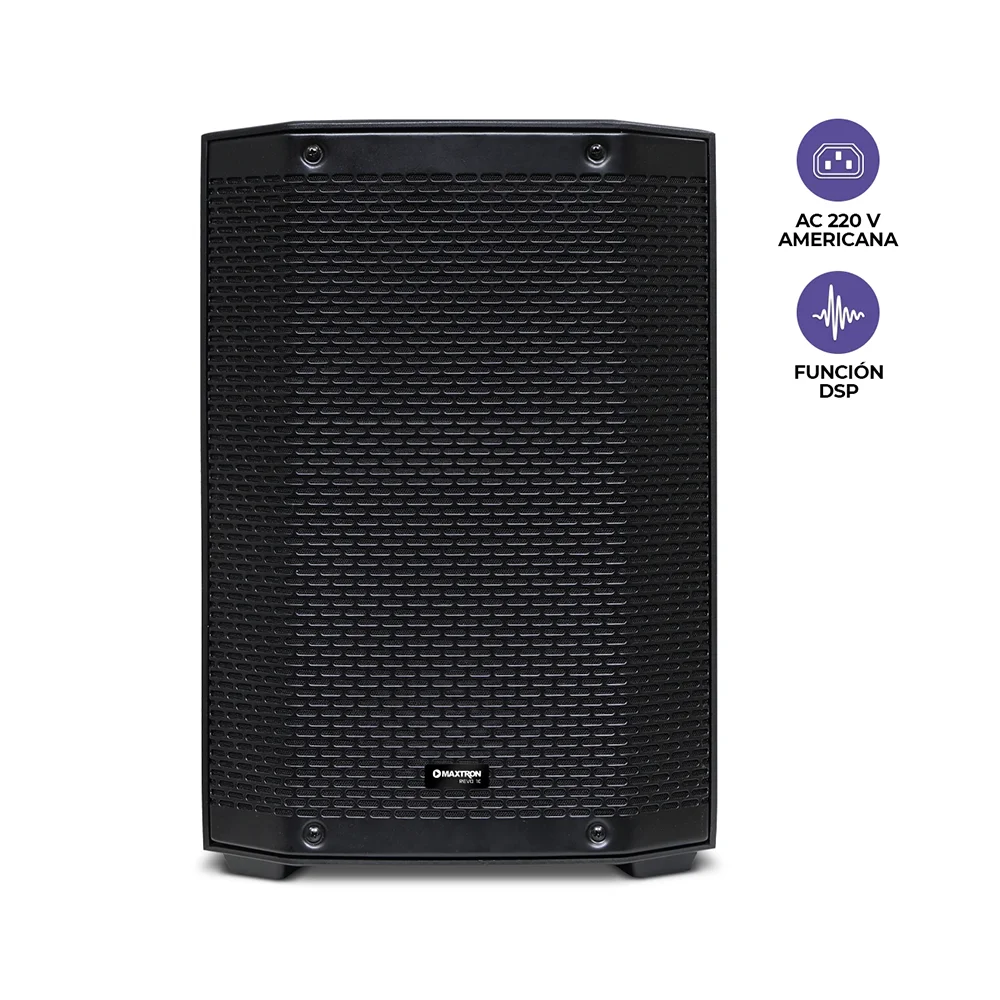 Parlante Portátil Bluetooth Maxtron MXT8110 Parlante Profesional Revo 10 DSP TWS 18.5V