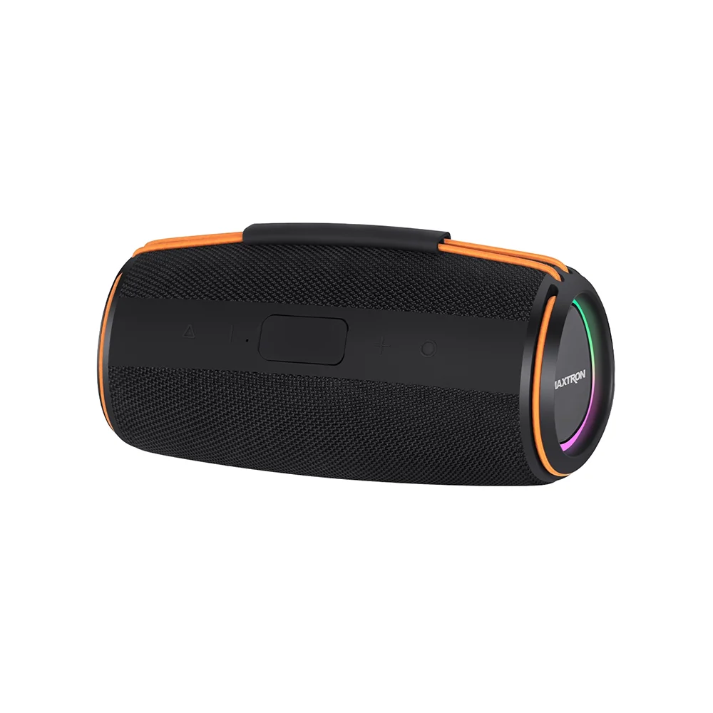 Parlante Portátil Bluetooth Maxtron MX302 Bommer Hand Speaker BT TWS LED SD FM